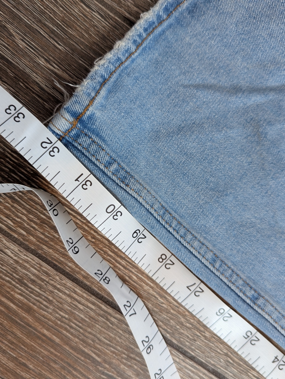 Abercrombie & Fitch 90s Slim Straight Criss Cross Jeans Size 33 / 16 LONG TALL - Picture 12 of 13